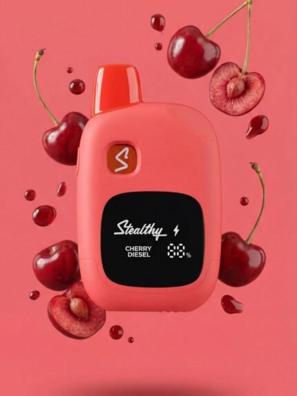 Stealthy Air Cherry Diesel Disposable Vape – Sweet Cherry Flavor